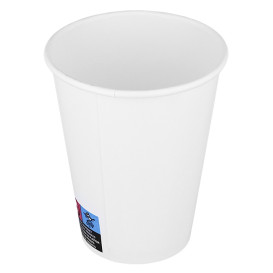 Vaso Cartón ECO 14 Oz/420ml Blanco Ø9cm (50 Uds)