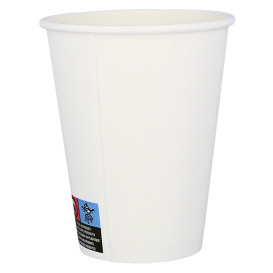 Vaso Cartón ECO 14 Oz/420ml Blanco Ø9cm (50 Uds)