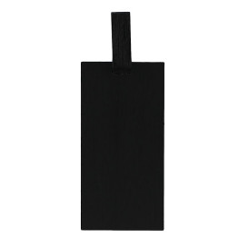Mini Pala Bambú Negra Tapas 10x5 cm (400 Uds)