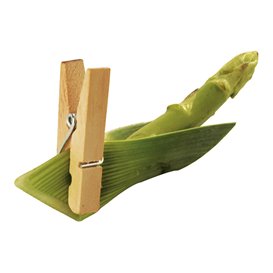 Pinzas de Bambu Catering 35mm (100 Uds)