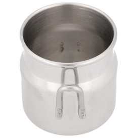 Mini Lechera Presentación Inox 90ml (12 Uds)