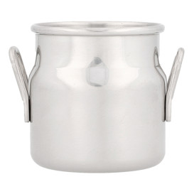 Mini Lechera Presentación Inox 90ml (12 Uds)