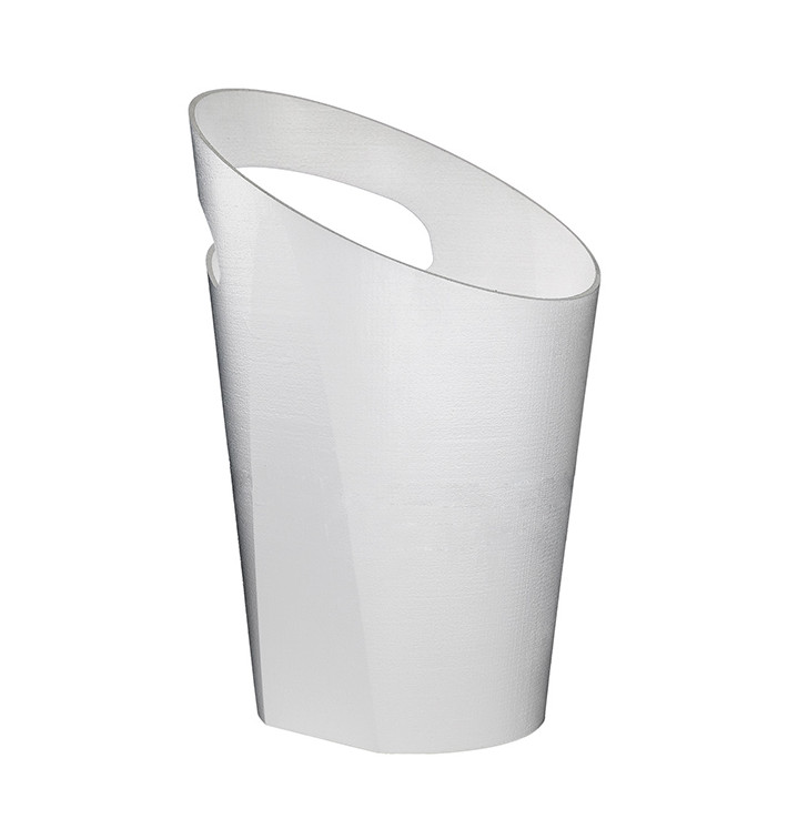 Cubitera Reutilizable PP Blanco para 1 Botella (1 Ud)