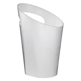 Cubitera Reutilizable PP Blanco para 1 Botella (6uds)