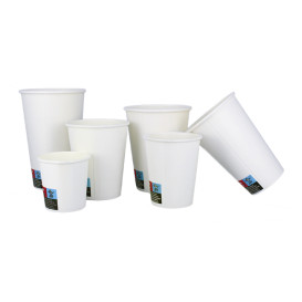 Vaso Cartón ECO 14 Oz/420ml Blanco Ø9cm (50 Uds)