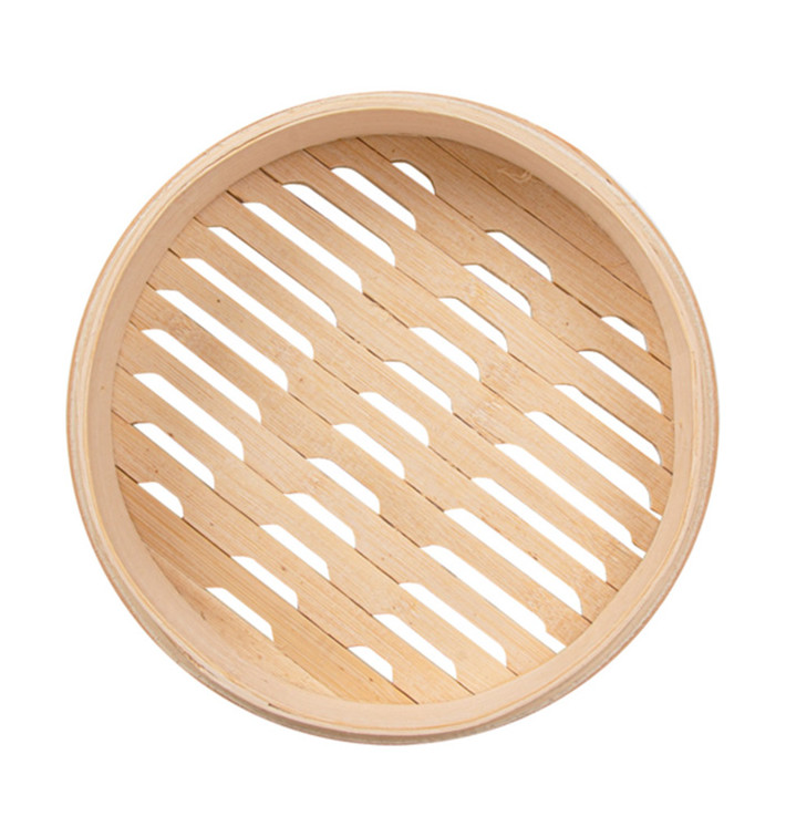 Vaporera de Bambú Maxi Ø20x6cm (4 Uds)