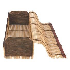 Envase de Bambú para Sushi 23x8x6cm (24 Uds)