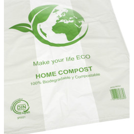 Bolsa Plastico Camiseta Bio Home Compost 55x60cm (500 Uds)