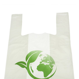 Bolsa Plastico Camiseta Bio Home Compost 55x60cm (500 Uds)