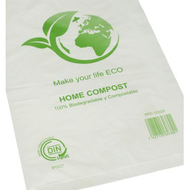 Bolsa Plastico Troquelada Bio Home Compost 20x33cm (3000 Uds)