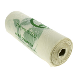 Rollo de Bolsas Plastico Bio Home Compost 30x40cm (3000 Uds)