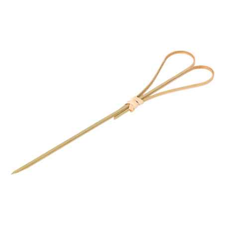 Pinchos de Bambu Decorados Corazón 120 mm (100 Uds)