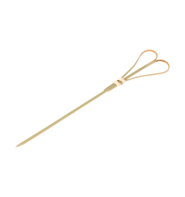 Pinchos de Bambu Decorados Corazón 150 mm (10000 Uds)