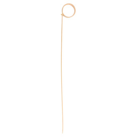 Pinchos de Bambu Decorados Espiral 200 mm (100 Uds)