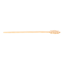 Pinchos de Bambu Decorados Timón 90 mm (100 Uds)