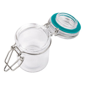 Tarro de Vidrio Hermético 45 ml Ø4,5x6cm (24 Uds)