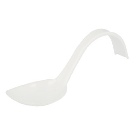 Cuchara Degustacion Asa Curva Blanca 130 mm (500 uds)