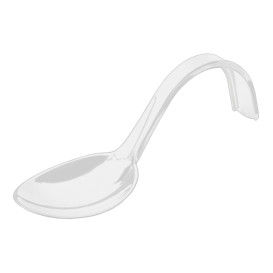Cuchara Degustacion Asa Curva Blanca 130 mm (500 uds)