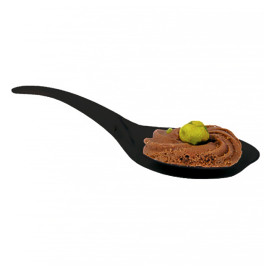Cuchara Degustacion Plastico Negro 12 cm (2000 Uds)