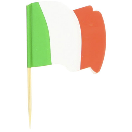 Pinchos Banderita "Italia" 6,5cm (144 Uds)