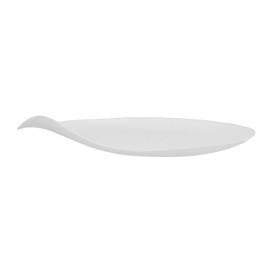 Plato Wasara Blanco Biodegradable Maru M (200 Uds)