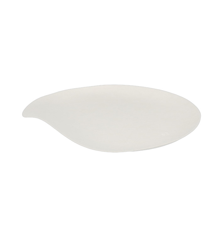 Plato Wasara Blanco Biodegradable Maru S (100 Uds)