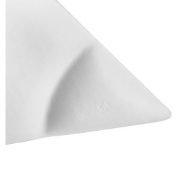 Bandeja Doble Compartimento Wasara Biodegradable (50 Uds)