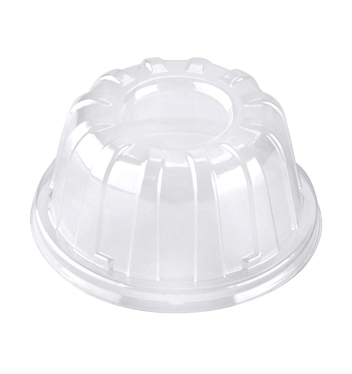 Tapa Alta de Plastico Transparente 11x6cm (50 Uds)