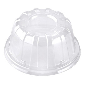 Tapa Alta de Plastico Transparente 11x6cm (1.000 Uds)