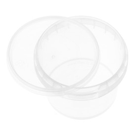 Envase Plastico con Tapa Inviolable 120ml Ø6,9cm (25 Uds)