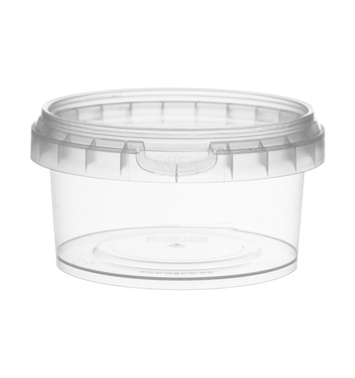 Envase de Plastico con Tapa Inviolable 210 ml Ø9,5 (494 Uds)