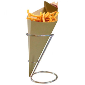 Cesta Presentación Acero Ø11,5x18cm (36 Uds)