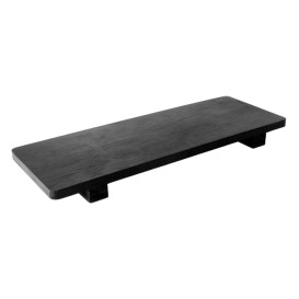 Bandeja de Bambú Negra para Sushi 50x23x2,5cm (1 Ud)