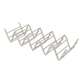 Soporte para Bocadillos de Acero 197x64x38mm (12 Uds)