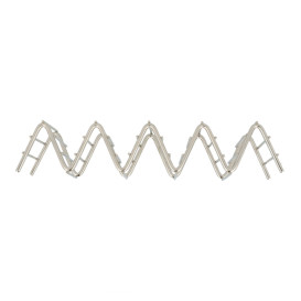 Soporte para Bocadillos de Acero 197x64x38mm (12 Uds)