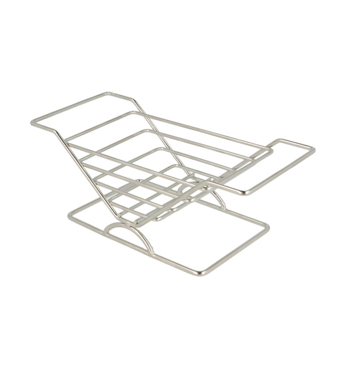 Soporte para Bocadillos de Acero 203x89x76mm (1 Ud)