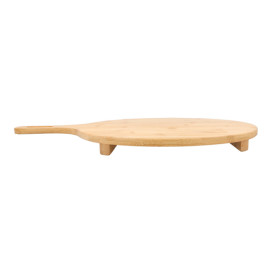 Bandeja Redonda con Asa de Bambu Ø35x2,5cm (1 Ud)