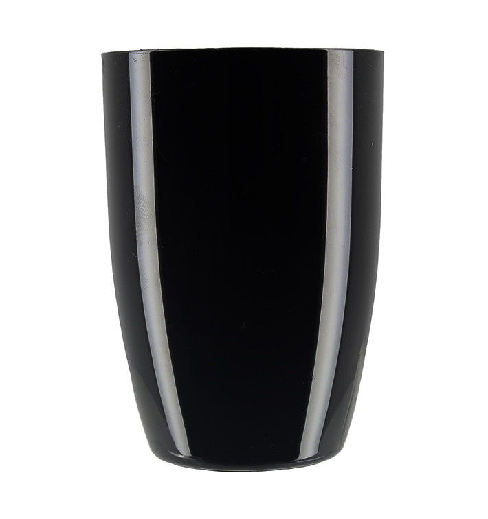 Vaso Plastico Degustacion Negro 150ml (12 Uds)