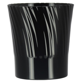 Vaso Plastico Degustacion Negro 165ml (432 Uds)