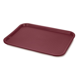 Bandeja de Plastico Fast Food Burdeos 30,4x41,4cm (1 Ud)