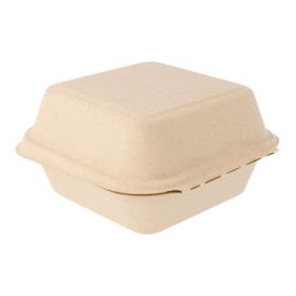 Envase Hamburguesa Caña de Azúcar 152x152x84mm (600 Uds)