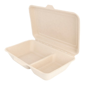 Envase MenuBox Caña Azúcar 2C 225x165x64mm (50 Uds)