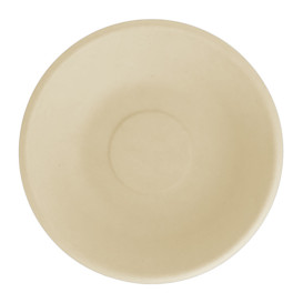 Plato Hondo Caña de Azucar Natural Ø160mm (1000 Uds)