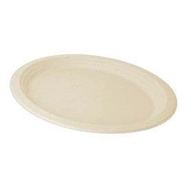 Bandeja Caña de Azucar Natural 320x255x21mm (50 Uds)