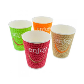 Vaso de Carton Enjoy de 9Oz/270ml (35 Unidades)