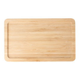 Bandeja de Bambú Cocktail 20,5x12,5x1cm (1 Ud)
