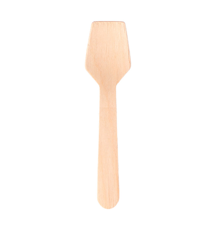 Cucharilla de Madera para Helados 70mm (100 Uds)