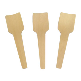 Cucharilla de Madera para Helados 70mm (100 Uds)