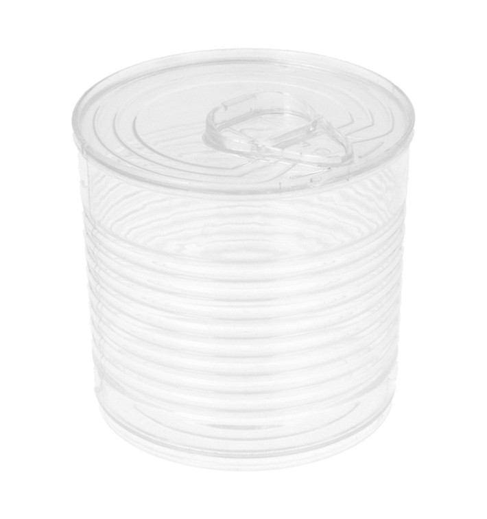 Botes de Conserva Transparente PS 220ml Ø7,4x7cm (20 Uds)