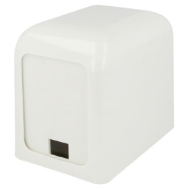 Dispensador Miniservis Plástico Blanco 15x10x12,5cm (12 Uds)